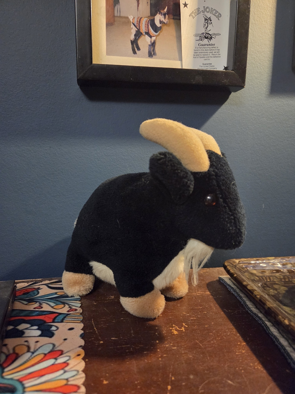 Plush Goat Stuffed Animal Toy - Small